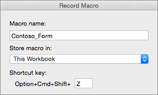 what the equivalent of alt-enter in excel for mac